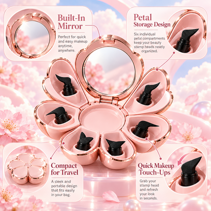 Makeup Stamp Set with Mirror