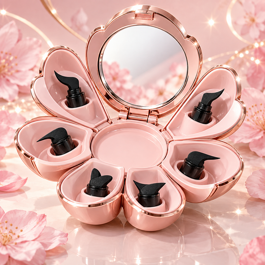 Makeup Stamp Set with Mirror