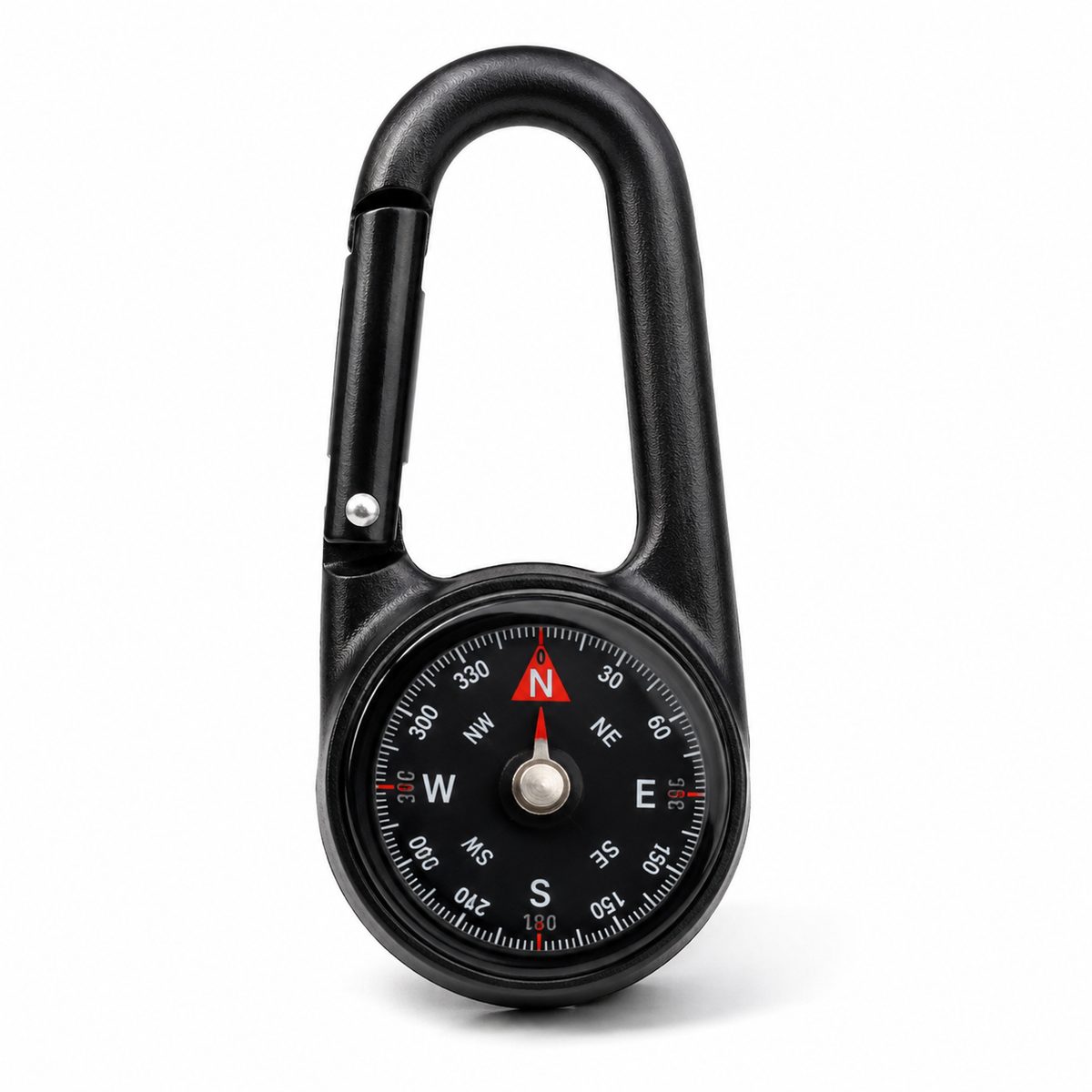 Clip-On Carabiner Compass