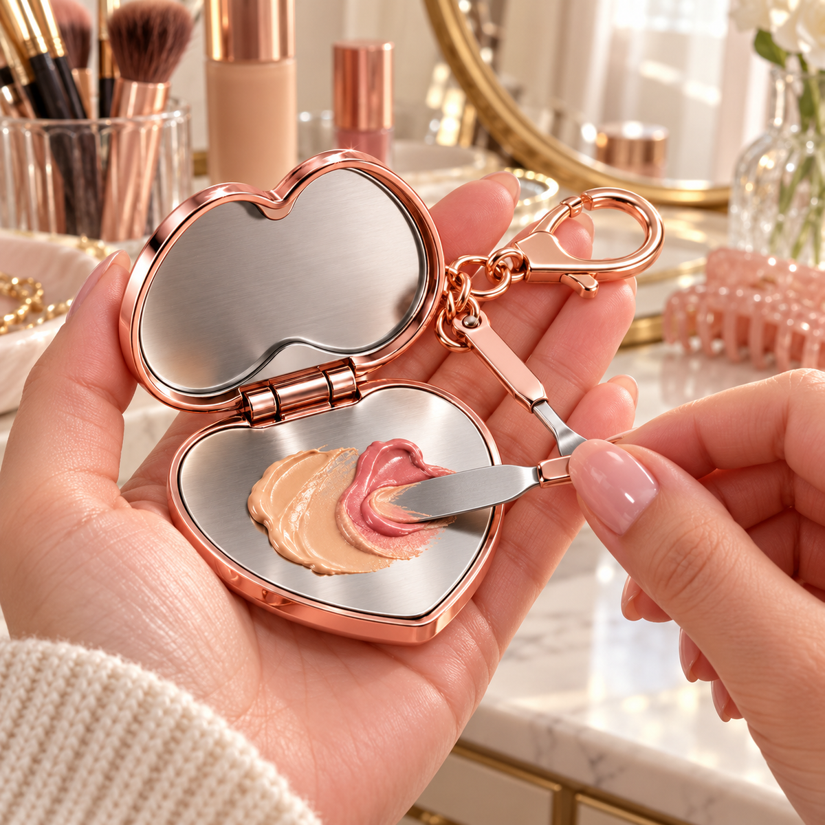 Mini Makeup Mixing Palette