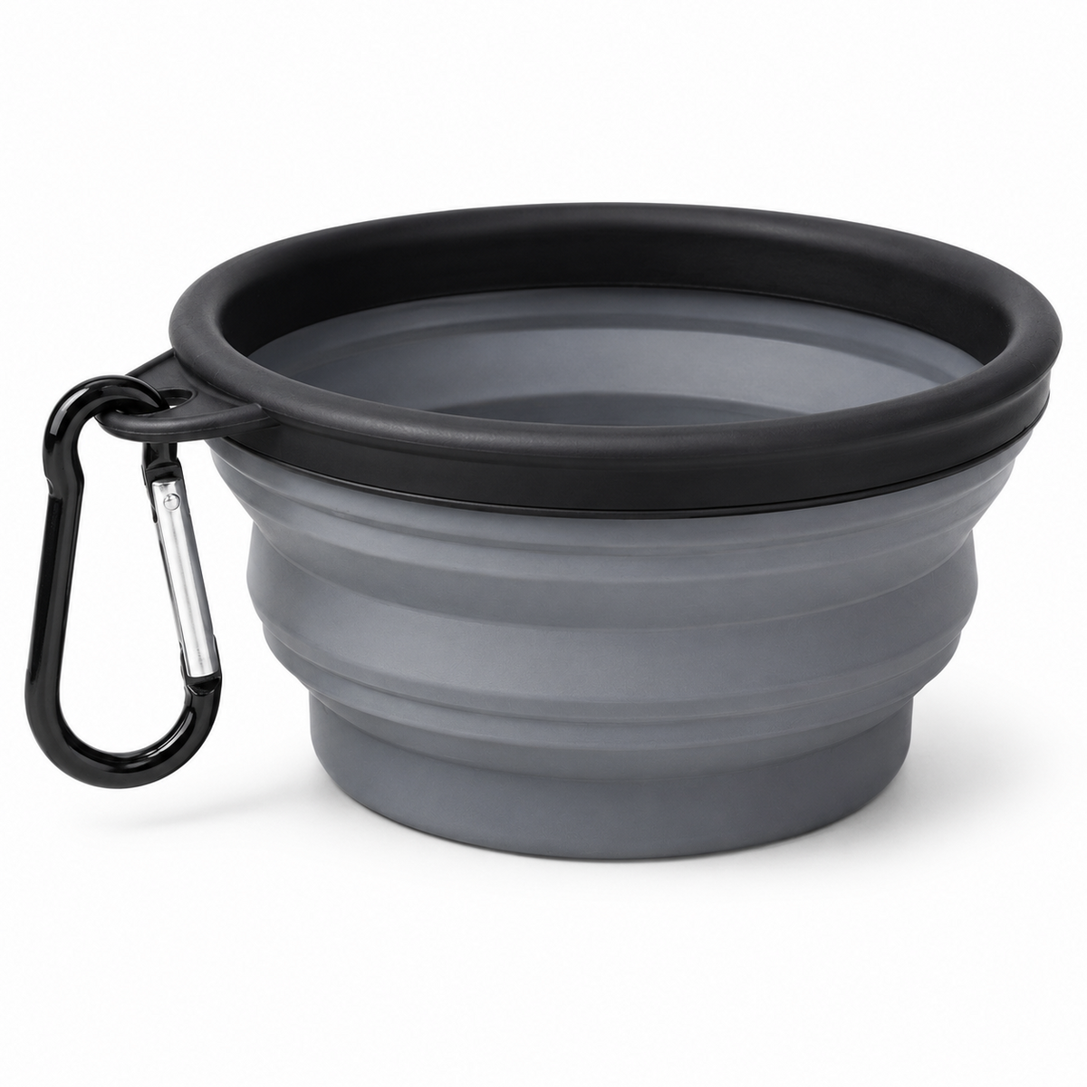 Collapsible Clip-On Silicone Bowl